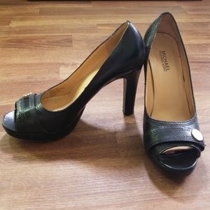 Michael Kors Peeptoe Heels